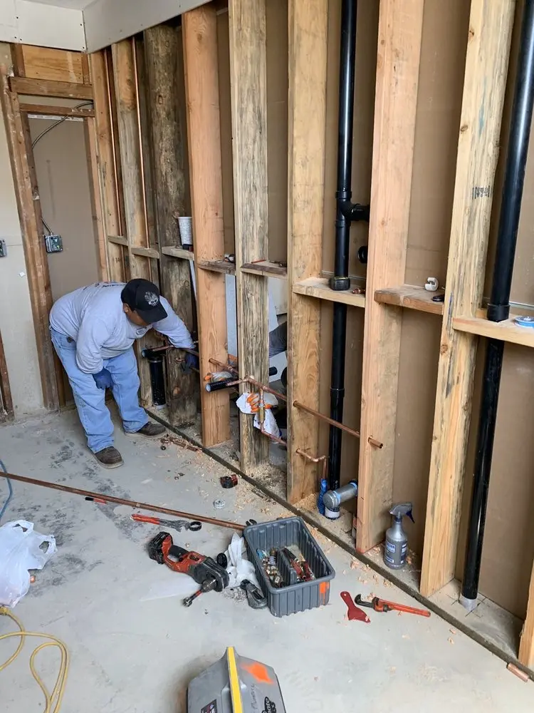 Commercial rough-in plumbing for Gas Line Repair in Bay Head